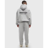 Fear Of God Essentials Pull Over Hoodie - Light Heather
