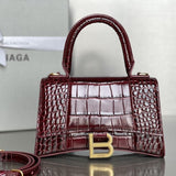 Balenciaga Hourglass leather crossbody bag