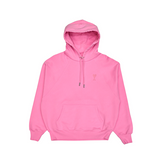 AMI PARIS Pink Ami de Cœur Hoodie - Candy Pink