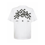 AMIRI Bones Stacked Cotton T-shirt - White
