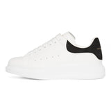 Alexander McQueen Sneakers Velour 'White Black'