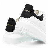 Alexander McQueen Sneakers Velour 'White Black'