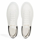 Alexander McQueen Sneakers Velour 'White Black'