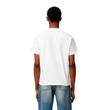 Ami Paris Small Red Ami De Coeur T-shirt- White