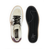 Golden Goose Ballstar Glitter - Silver/Purple