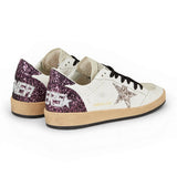 Golden Goose Ballstar Glitter - Silver/Purple