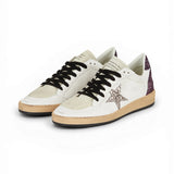 Golden Goose Ballstar Glitter - Silver/Purple