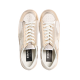 Golden Goose Stardan - White Metallic Gold