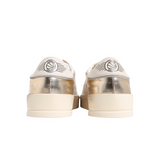 Golden Goose Stardan - White Metallic Gold