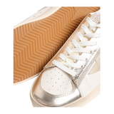 Golden Goose Stardan - White Metallic Gold
