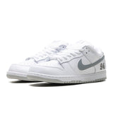 Nike SB Dunk Low Supreme 94 - White Metallic Silver