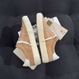 Golden Goose Soul Star Leather Sneaker - Tobacco, White & Milk