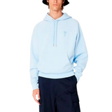 Ami Paris Ami De Coeur Hoodie - Sky Blue