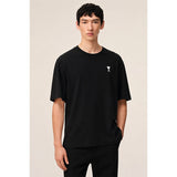 Ami Paris Organic Cotton T-shirt - Black