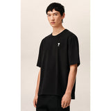 Ami Paris Organic Cotton T-shirt - Black
