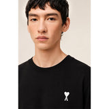 Ami Paris Organic Cotton T-shirt - Black