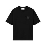 Ami Paris Organic Cotton T-shirt - Black