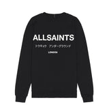 AllSaints Underground Crewneck - Jet Black