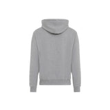 Ami Paris Small Red Ami De Coeur Hoodie - Heather Grey