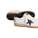 Golden Goose Ball Star - White Black SS25