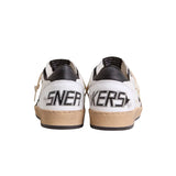 Golden Goose Ball Star - White Black SS25