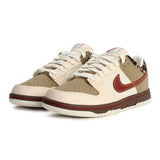Nike Dunk Low Retro - Khaki Team Red Pearl White