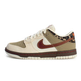 Nike Dunk Low Retro - Khaki Team Red Pearl White
