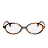 Miu Miu Sunglasses - Honey Havana / Clear Blue Light Filter